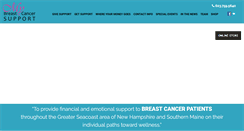 Desktop Screenshot of mybreastcancersupport.org